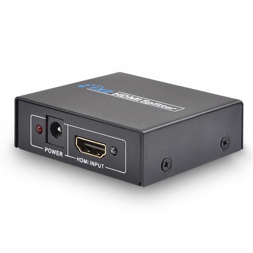 hdmi分配器 1进2出 分屏器1分2一进二出 hub 一分二 一拖二分线器